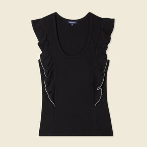 debardeur sans manches noir femme Débardeur sans manches noir femme
