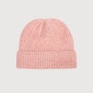 Bonnet rose pastel femme