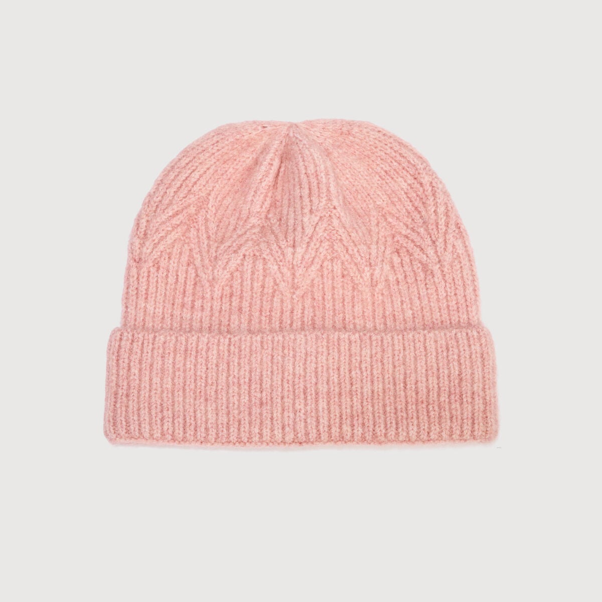 Bonnet rose pastel femme
