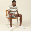 T-shirt manches courtes vert kaki homme