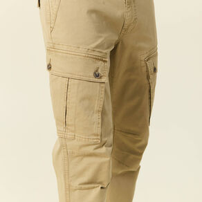 pantalon cargo droit beige homme Pantalon cargo droit beige homme