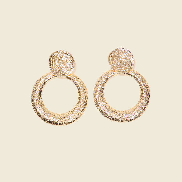 boucles doreilles pendantes couleur or femme Boucles d'oreilles pendantes couleur or femme
