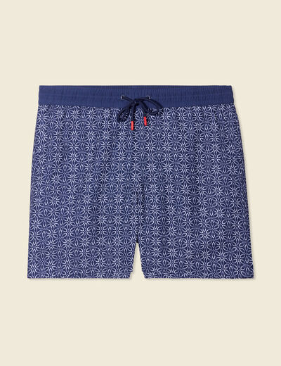 Short de bain bleu marine homme