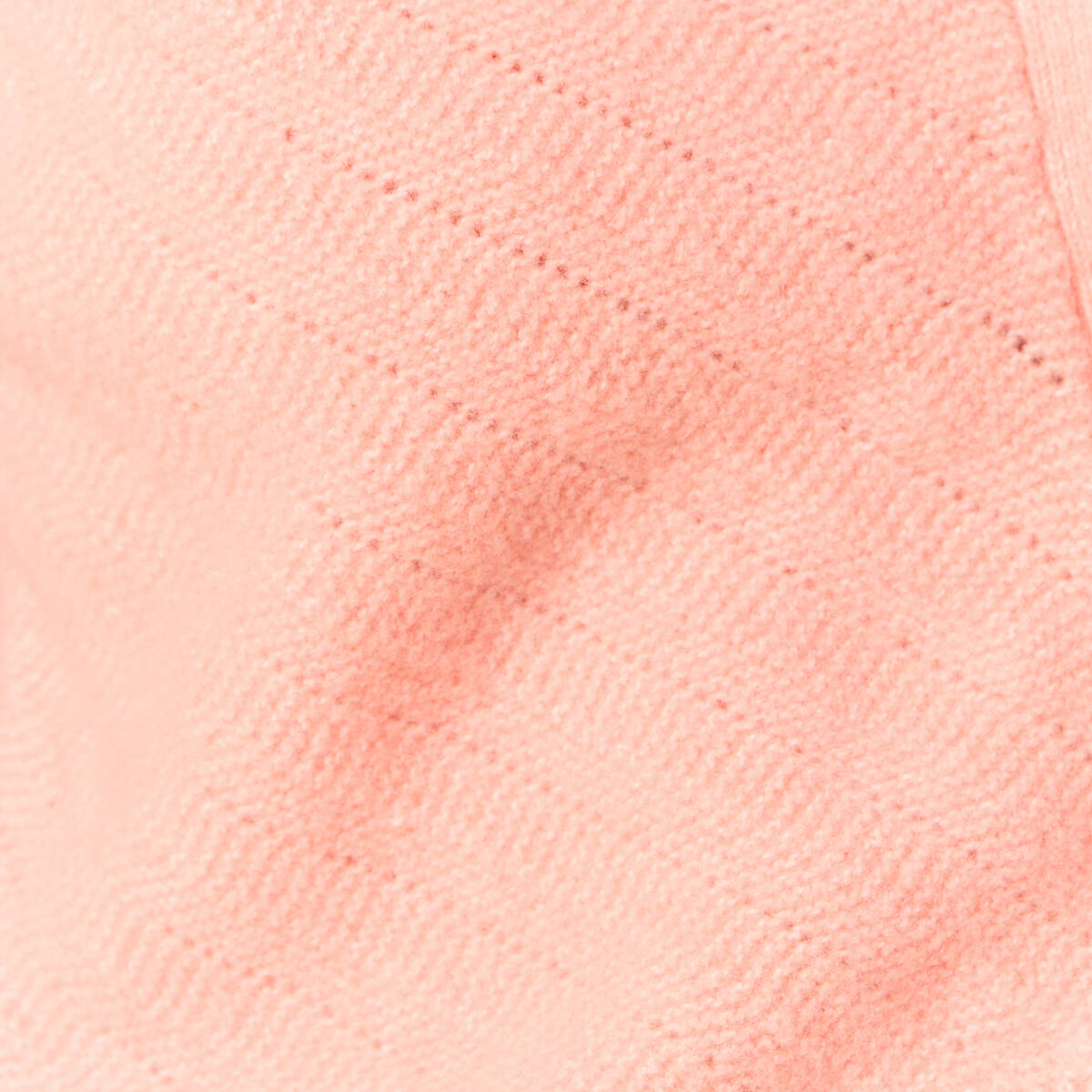 Gilet manches 3/4 rose saumon femme