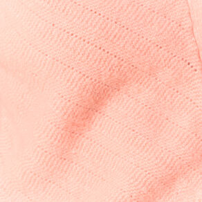 Gilet manches 3/4 rose saumon femme