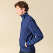 Sweat manches longues bleu fonc&eacute; homme