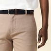 Pantalon chino straight taupe homme