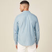 Chemise en jean bleu clair homme