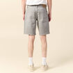 Bermuda en jeans denim gris homme