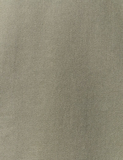 Surchemise manches longues vert kaki homme