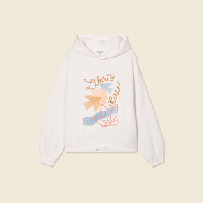 sweat a capuche ecru femme Sweat à capuche ecru femme