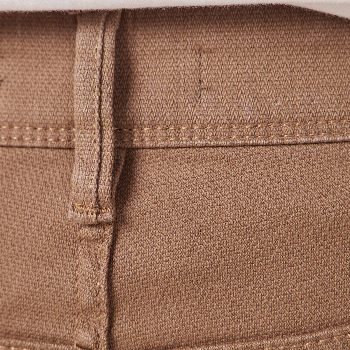 Jeans slim vert kaki homme