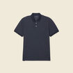 Polo manches courtes bleu marine homme