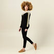 Pull manches longues ecru femme
