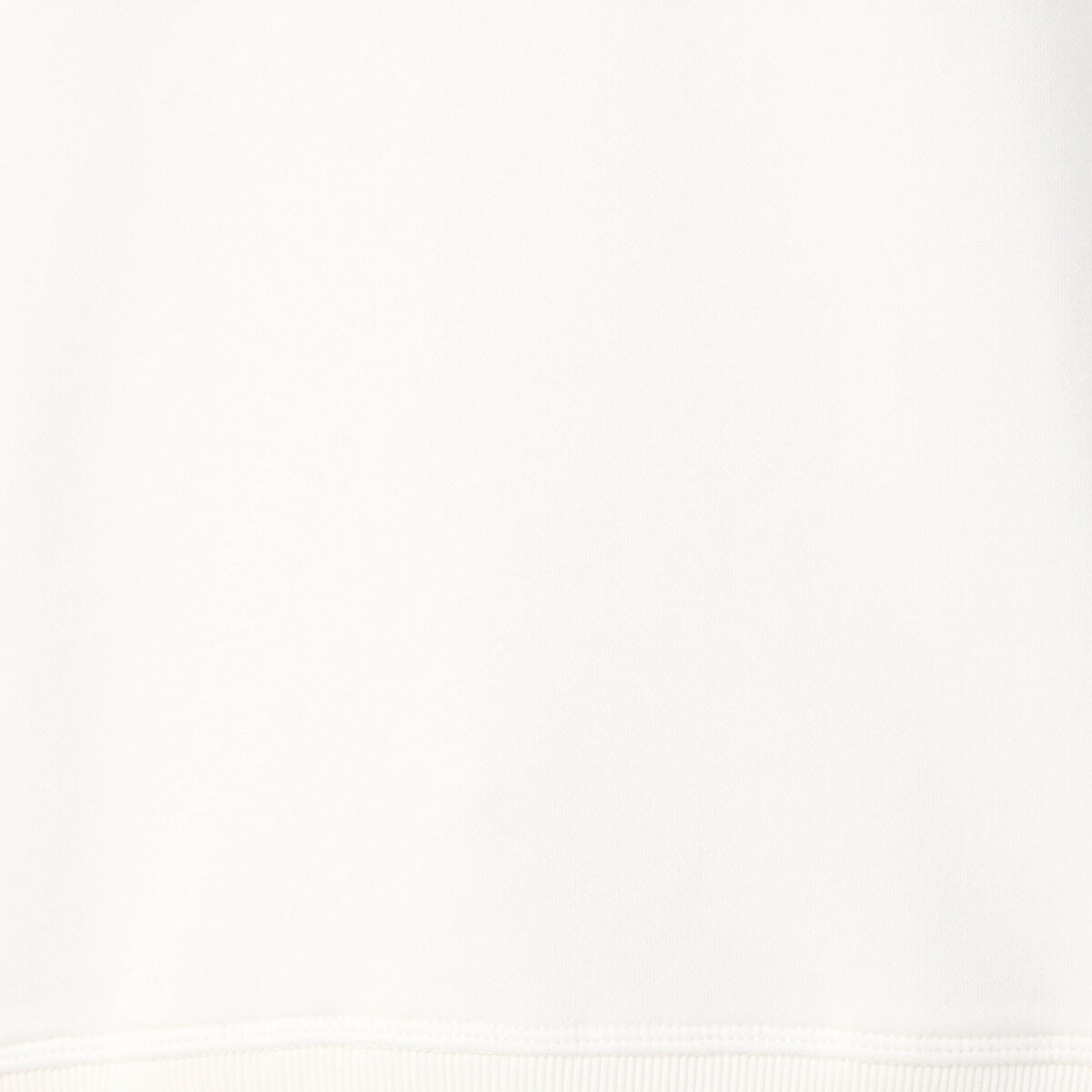 Sweat oversize col rond manches longues ecru homme