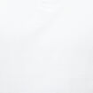 T-shirt col mao manches courtes en coton blanc homme