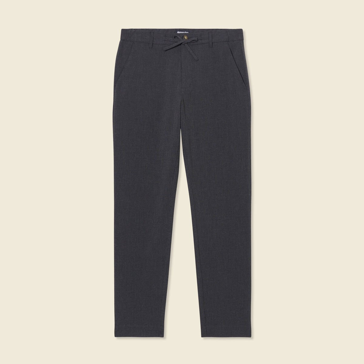 Pantalon chino jogger gris foncé homme