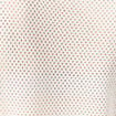 Pull manches courtes ajouré ecru femme