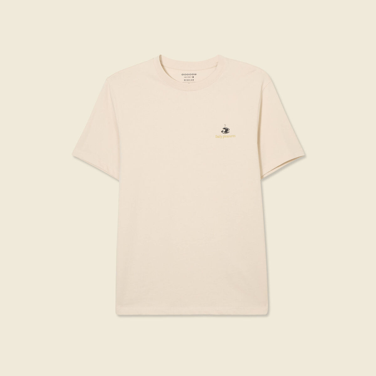 T-shirt manches courtes sable homme
