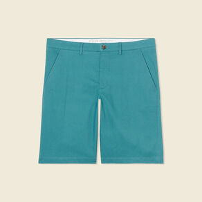 bermuda droit eco responsable bleu petrole homme Bermuda droit éco-responsable bleu pétrole homme
