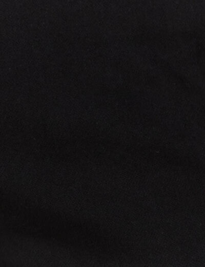 Jeans battle à coulisse denim noir homme
