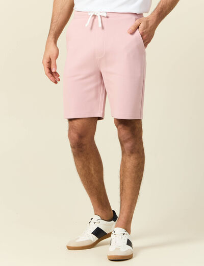 Bermuda rose pastel homme