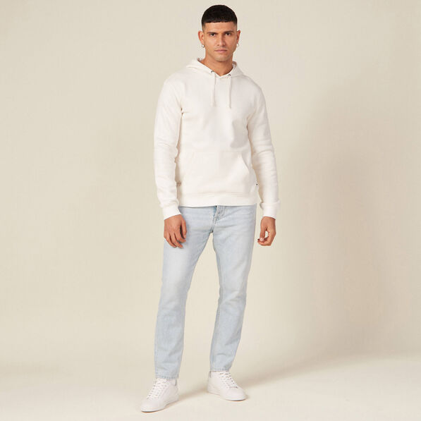 Sweat manches longues ecru homme