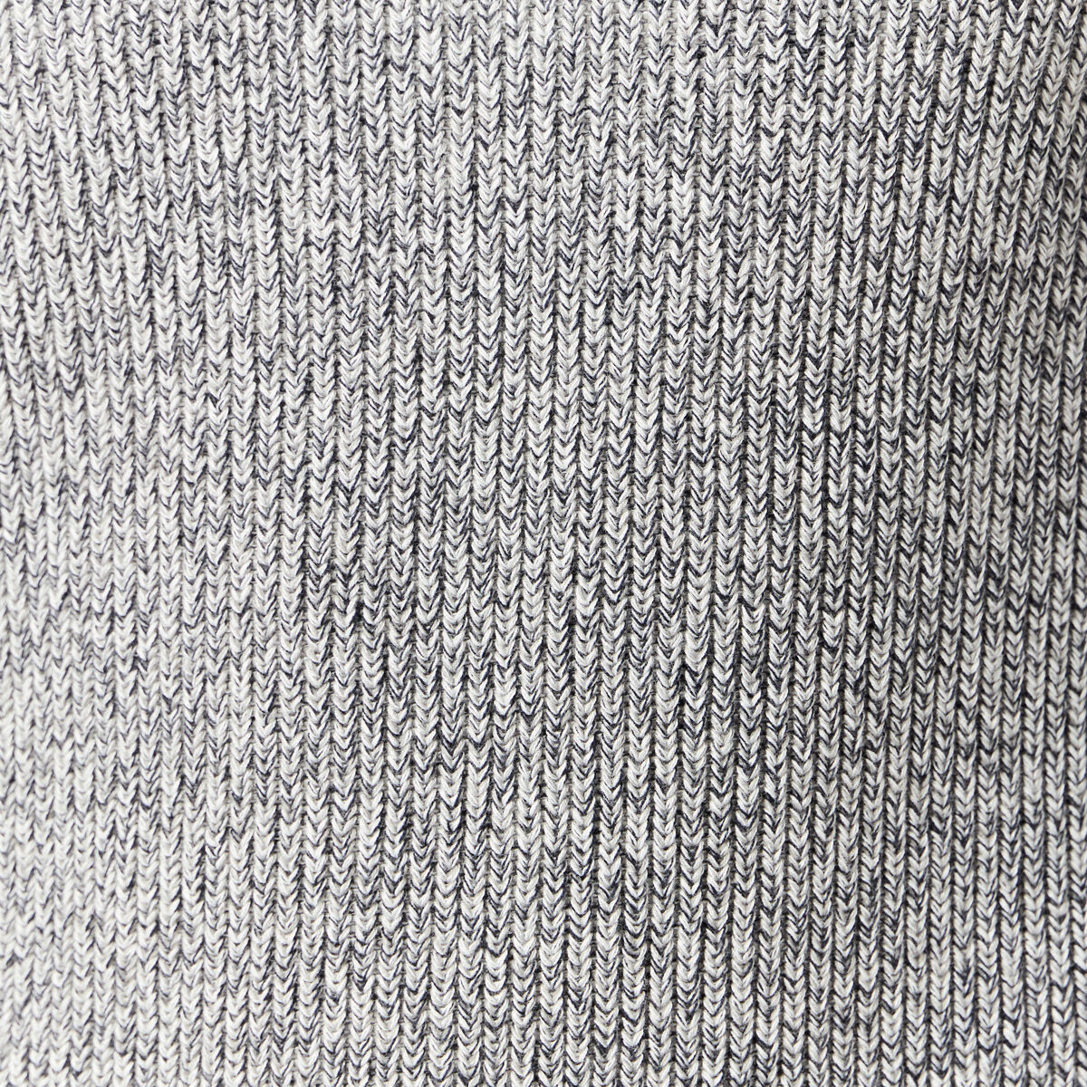 Pull manches longues gris homme