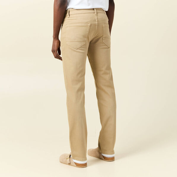 jeans eco responsable regular denim beige homme Jeans éco-responsable regular denim beige homme
