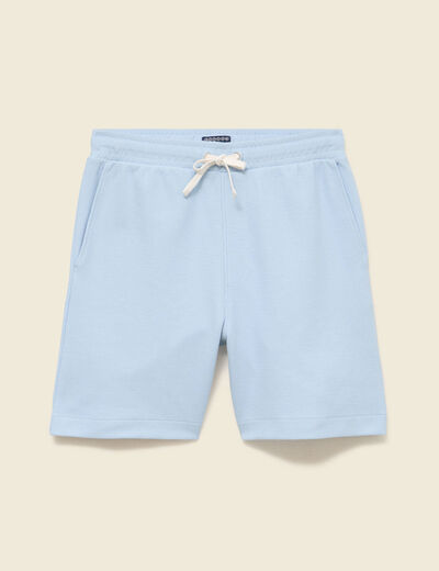 Short bleu ciel homme