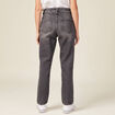 Jeans slim 7/8ème denim gris femme