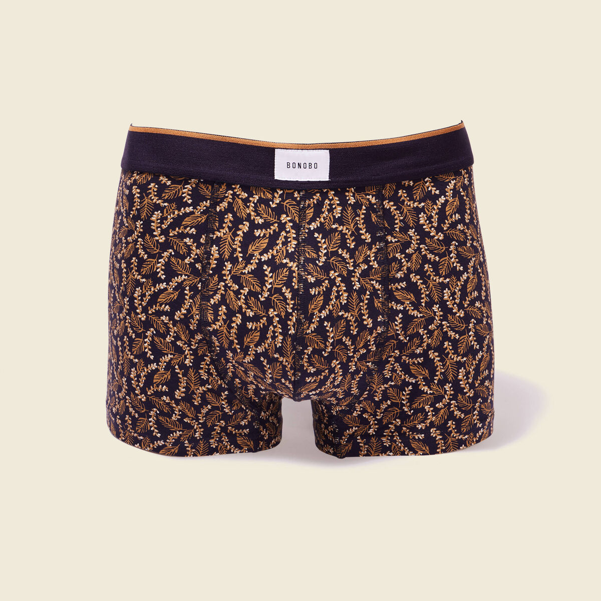 Lot 5 boxers bleu foncé homme