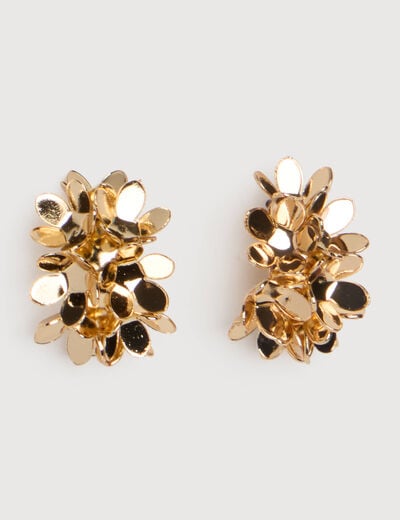 Boucles d'oreilles couleur or femme