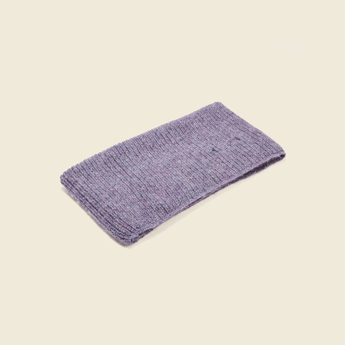 Snood tricoté fabriqué en France gris foncé femme