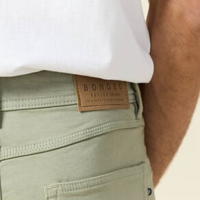bermuda droit 5 poches vert olive homme Bermuda droit 5 poches vert olive homme