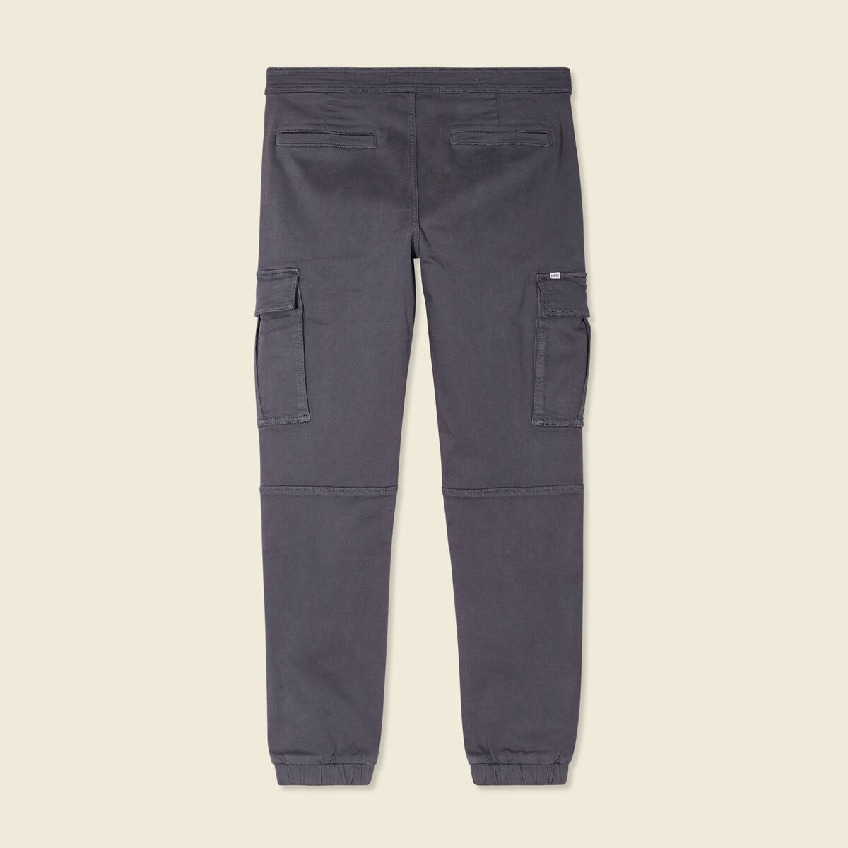 Pantalon battle bas resserr&eacute; vert fonc&eacute; homme