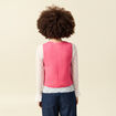 Gilet r&eacute;versible droit sans manches multicolore femme