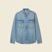 Surchemise en jean denim dirty homme