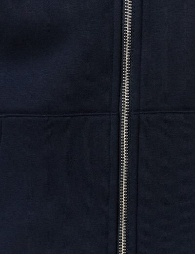 Sweat éco-responsable bleu marine homme