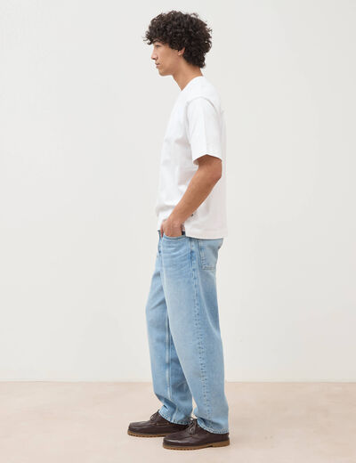 T-shirt en coton blanc homme