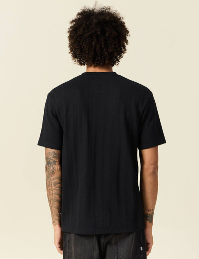 T-shirt manches courtes noir homme