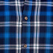 Chemise manches longues bleu marine homme