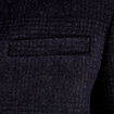 Pardessus droit boutonné gris foncé homme