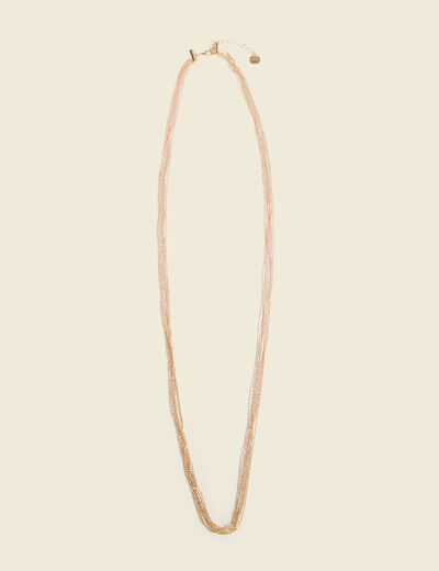 Collier couleur or femme