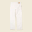 Jeans éco-responsable regular denim blanc homme