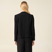 Veste blazer éco-responsable noir femme