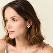 Lot 2 boucles d'oreilles multicolore femme