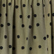 Chemise manches longues fluide vert kaki femme