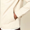 Blouson droit court manches longues sable homme