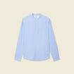 Chemise manches longues bleu ciel homme